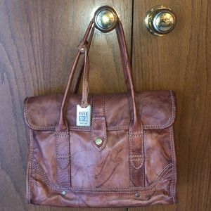 NWOT Frye Leather Campus Satchel